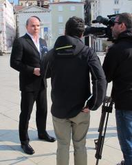 Pešpot iz Pirana v Fieso ostaja zaprta 1